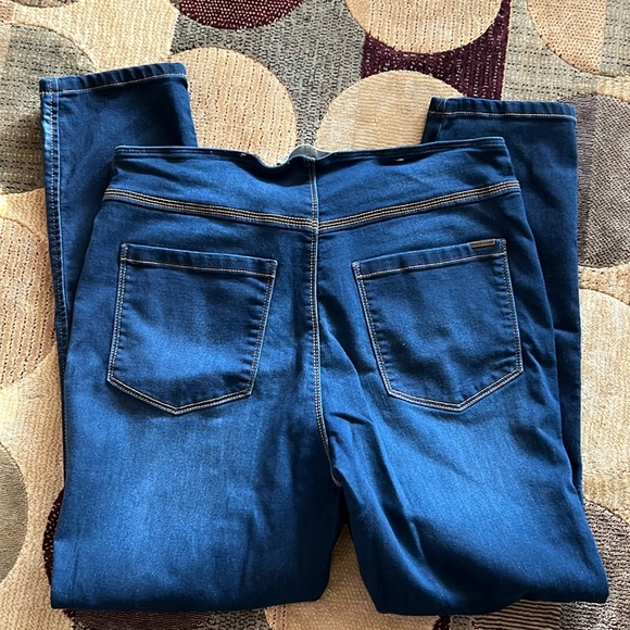 Anne Klein pull on tummy control denim leggings - Picture 5 of 7